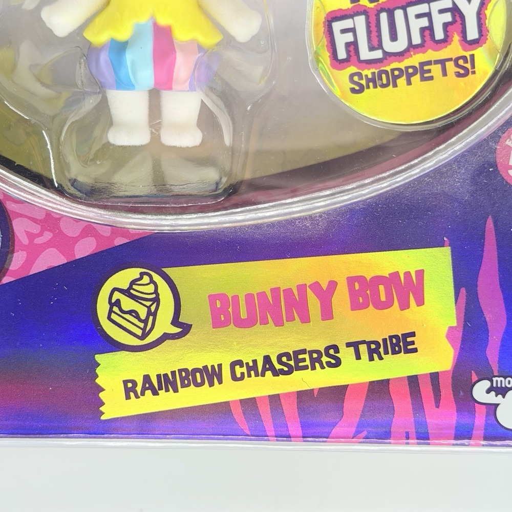 Shopkins Wild Style Bunny Bow Rainbow Chasers Tribe Fluffy Shoppet NEW Sealed - Picture 6 of 14